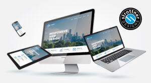 various devices showing responsive website design